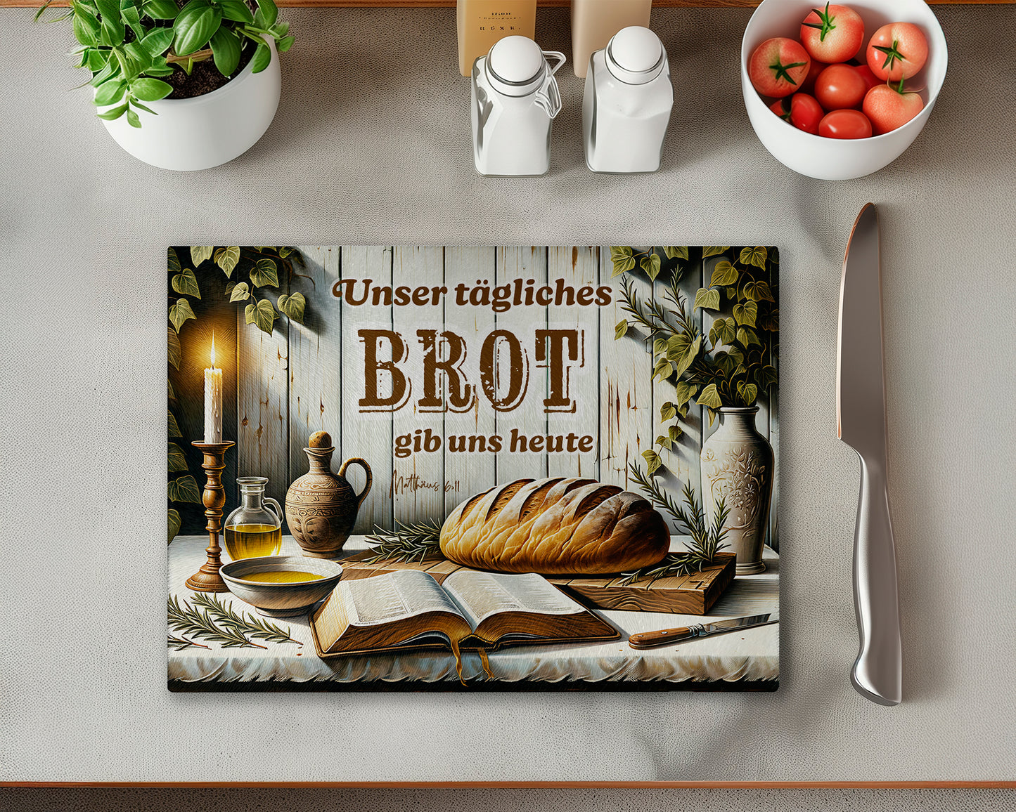 Unser tägliches Brot gib uns heute