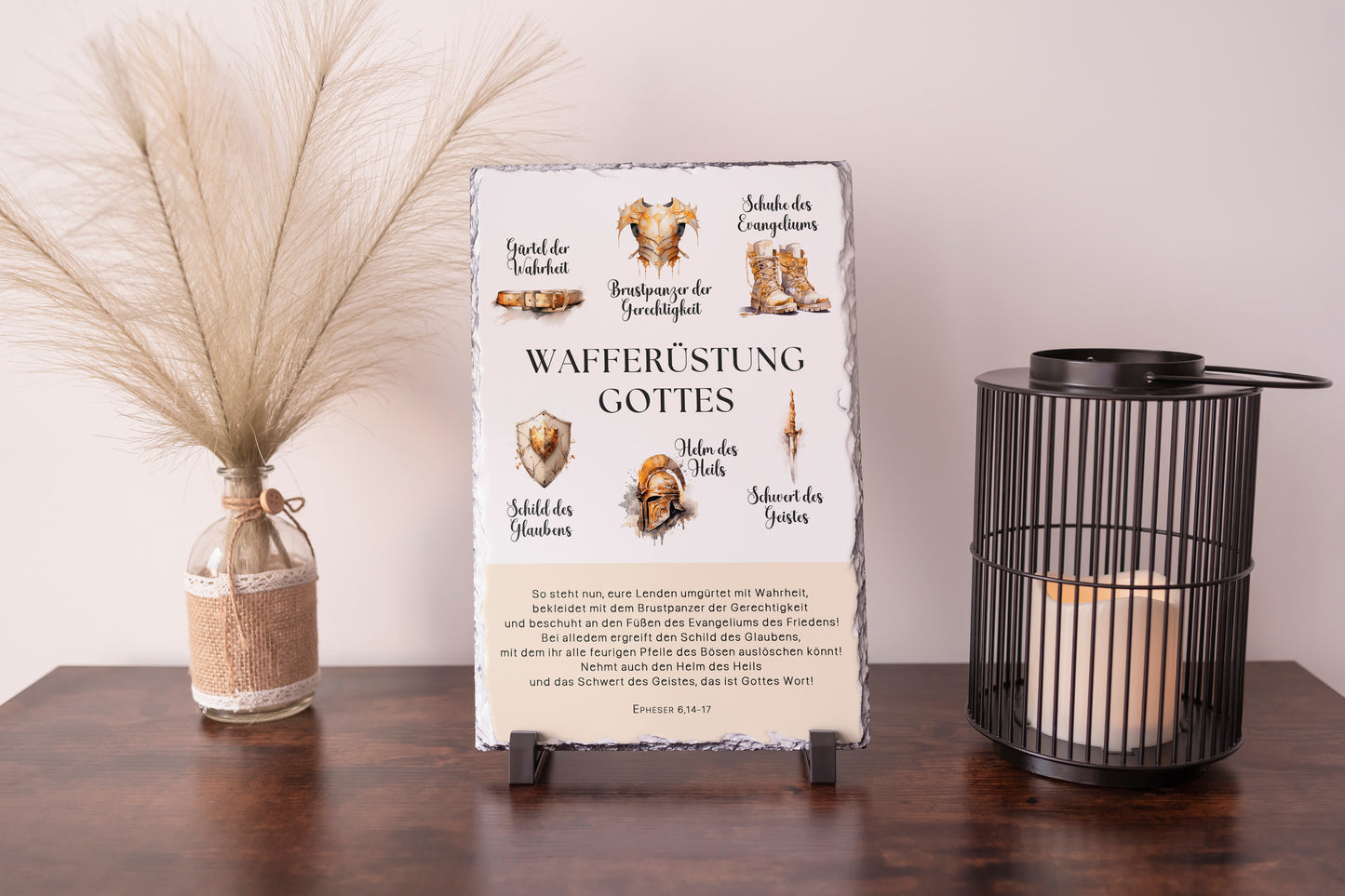 Waffenrüstung - Hochformat Groß