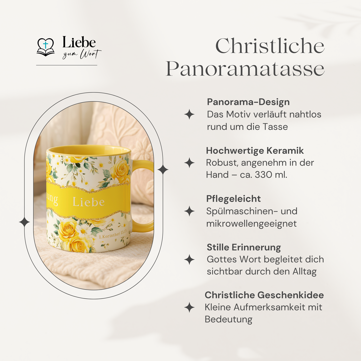 Glaube, Hoffnung, Liebe - (Gelbe Edition)