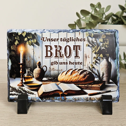 Unser tägliches Brot - Klein (10x15 cm)