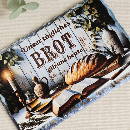 Unser tägliches Brot - Klein (10x15 cm)