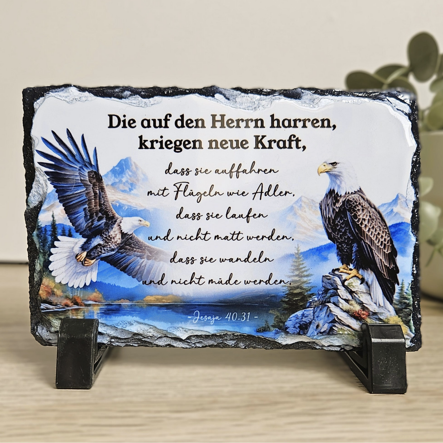 Die auf den HERRN harren - Klein (10x15 cm)