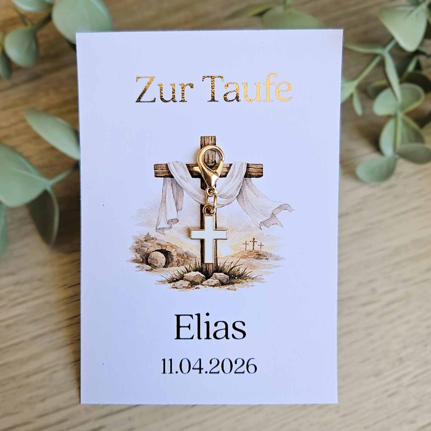Zur Taufe - Personalisierbar
