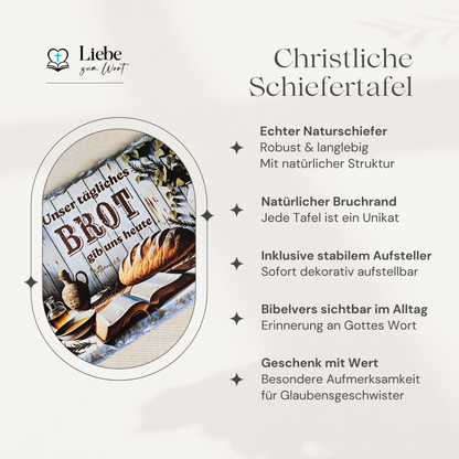 Unser tägliches Brot - Klein (10x15 cm)