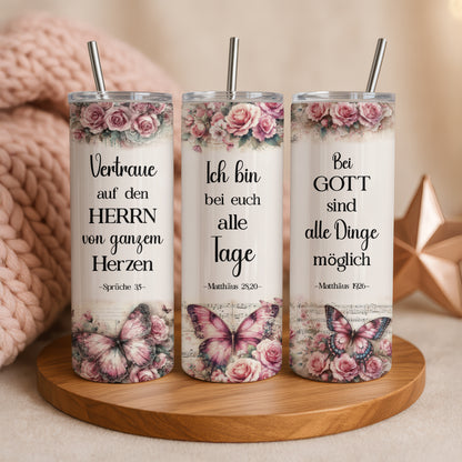 Ermutigungs Becher - 3 Verse in 1