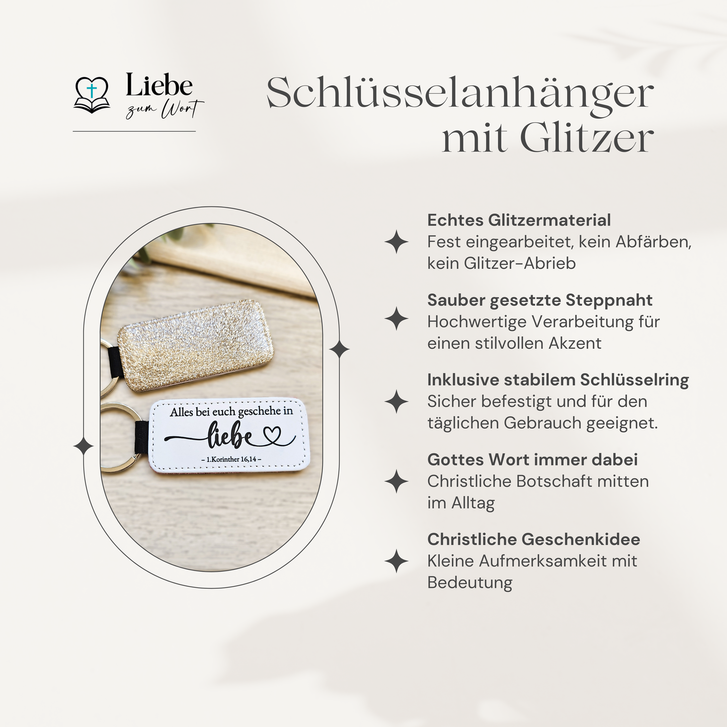 Alles bei euch geschehe in Liebe