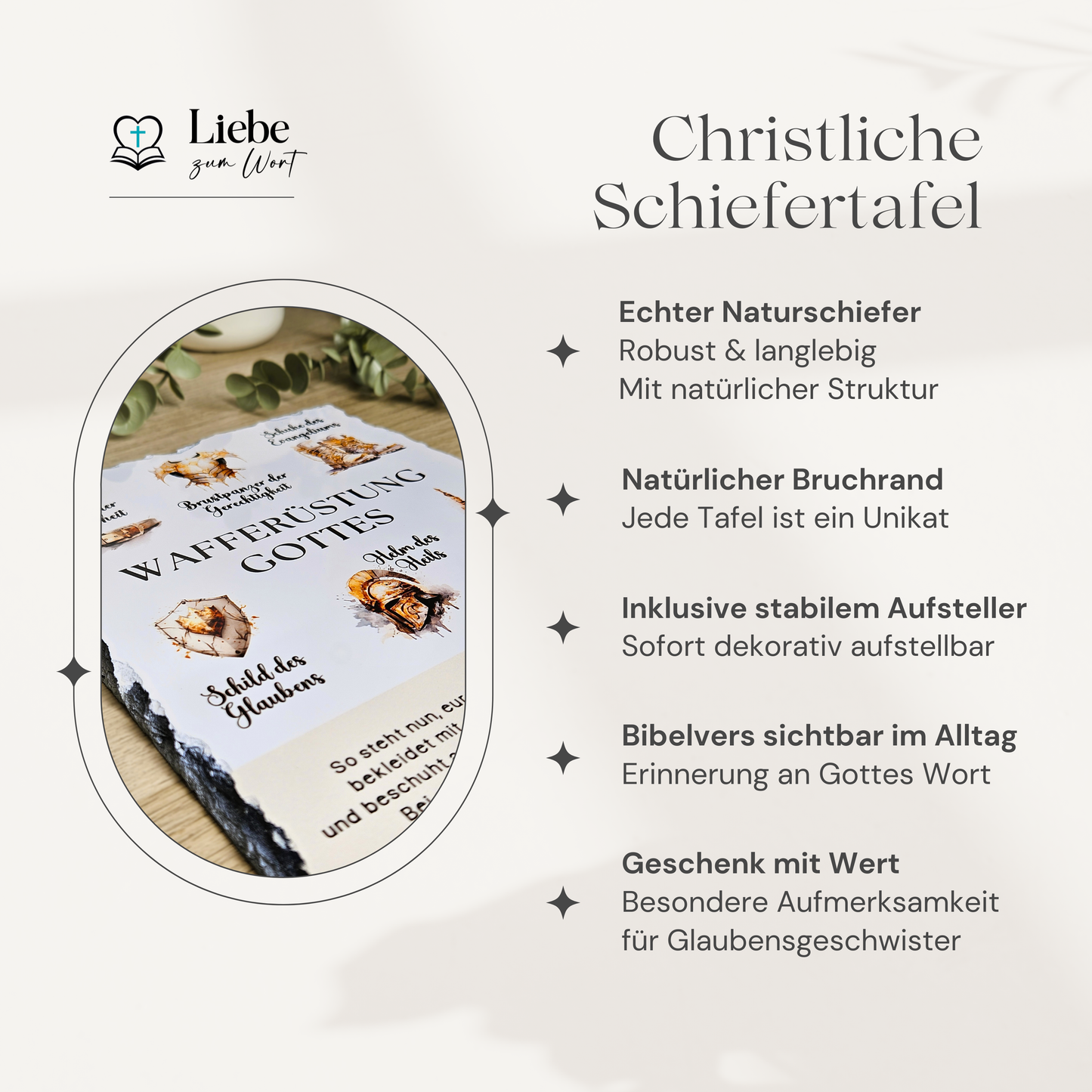 Waffenrüstung - Hochformat Groß (20x30cm)