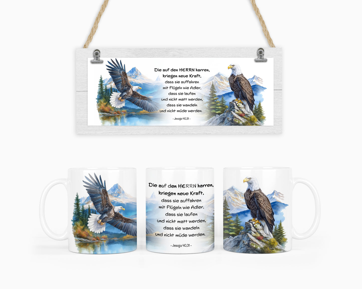 Die auf den HERRN harren, kriegen neue Kraft