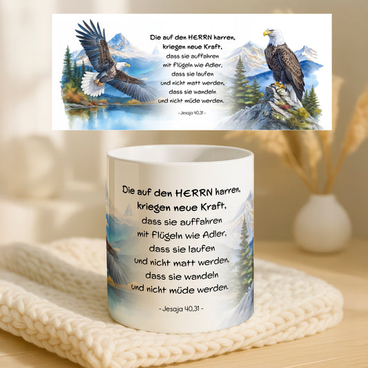 Die auf den HERRN harren, kriegen neue Kraft