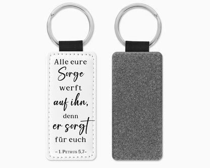 Alle eure Sorge werft auf ihn, denn er sorgt für euch