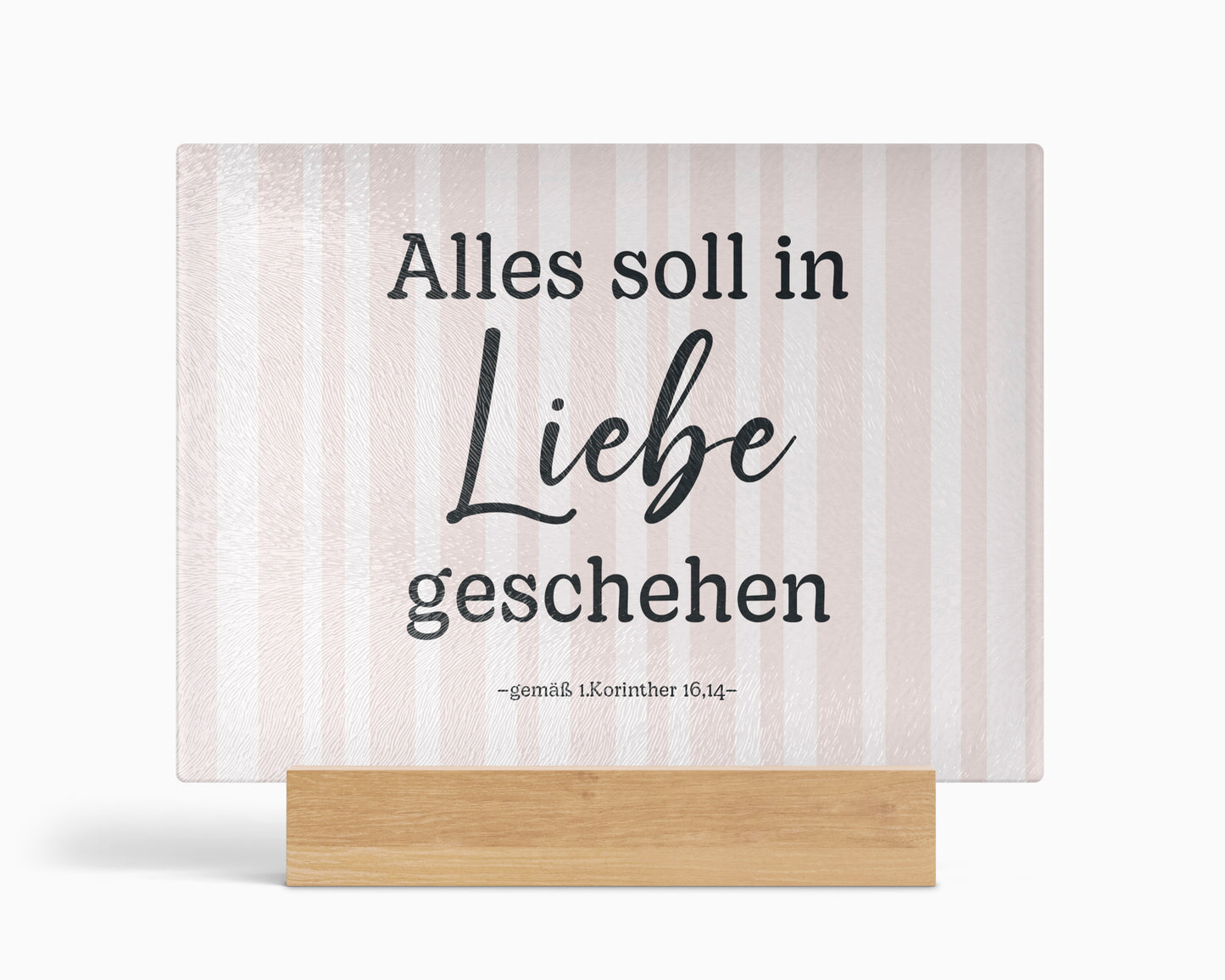 Alles soll in Liebe geschehen - Rosa