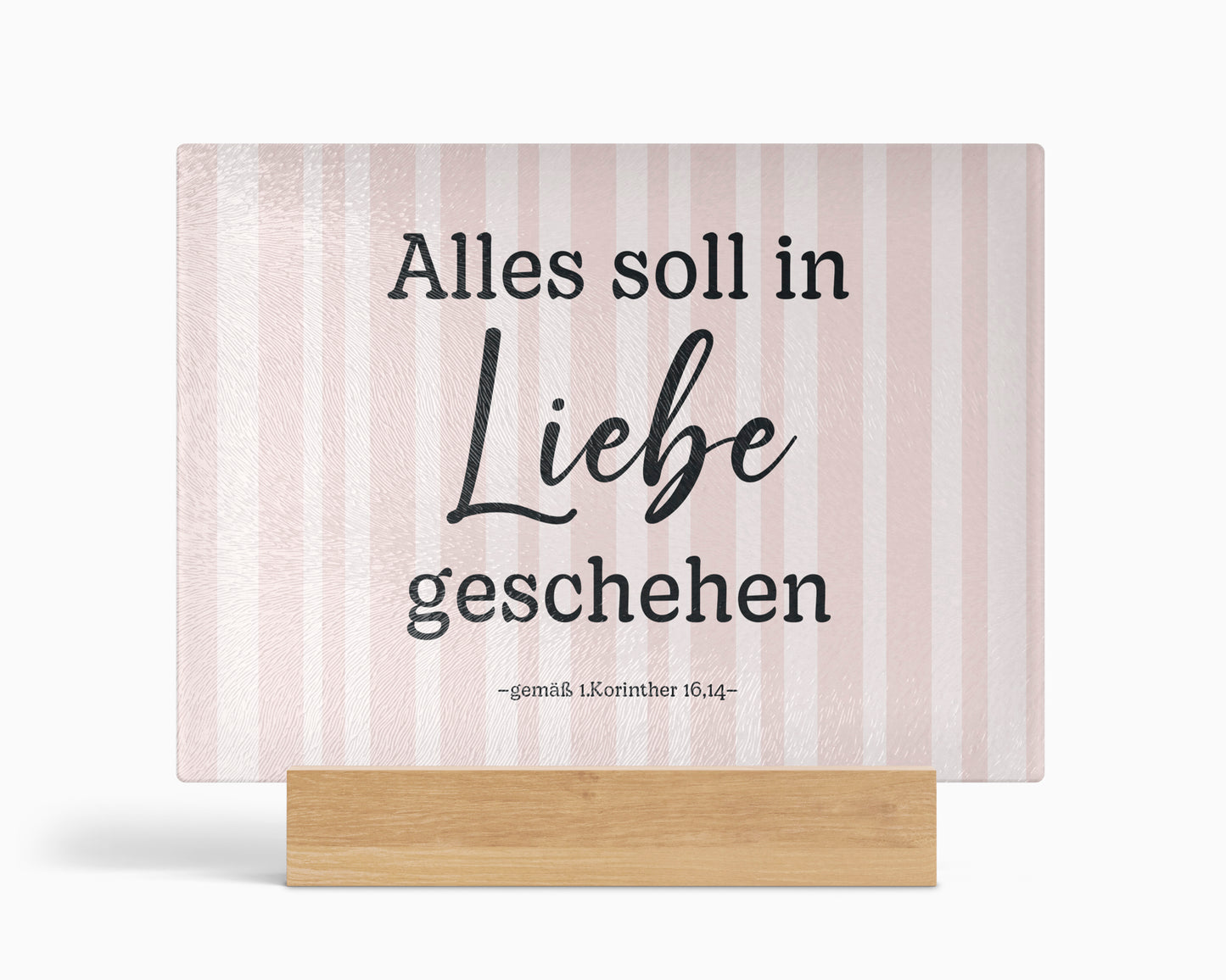 Alles soll in Liebe geschehen - Rosa