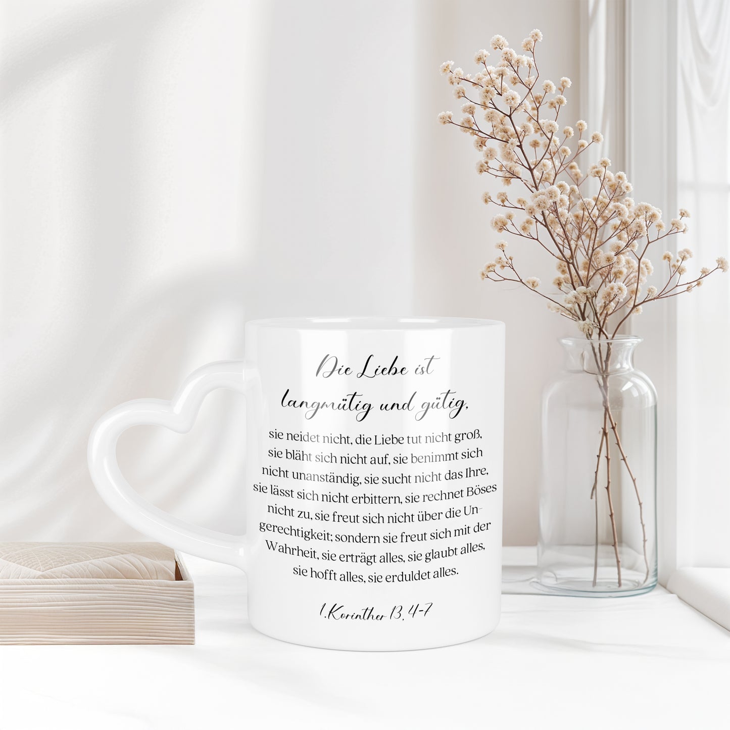 Die Liebe ist langmütig und Gütig (Personalisiert)