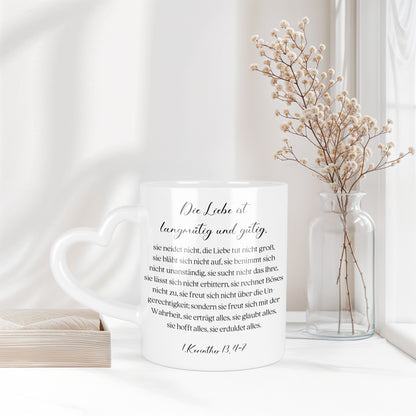 Die Liebe ist langmütig und Gütig (Personalisiert)