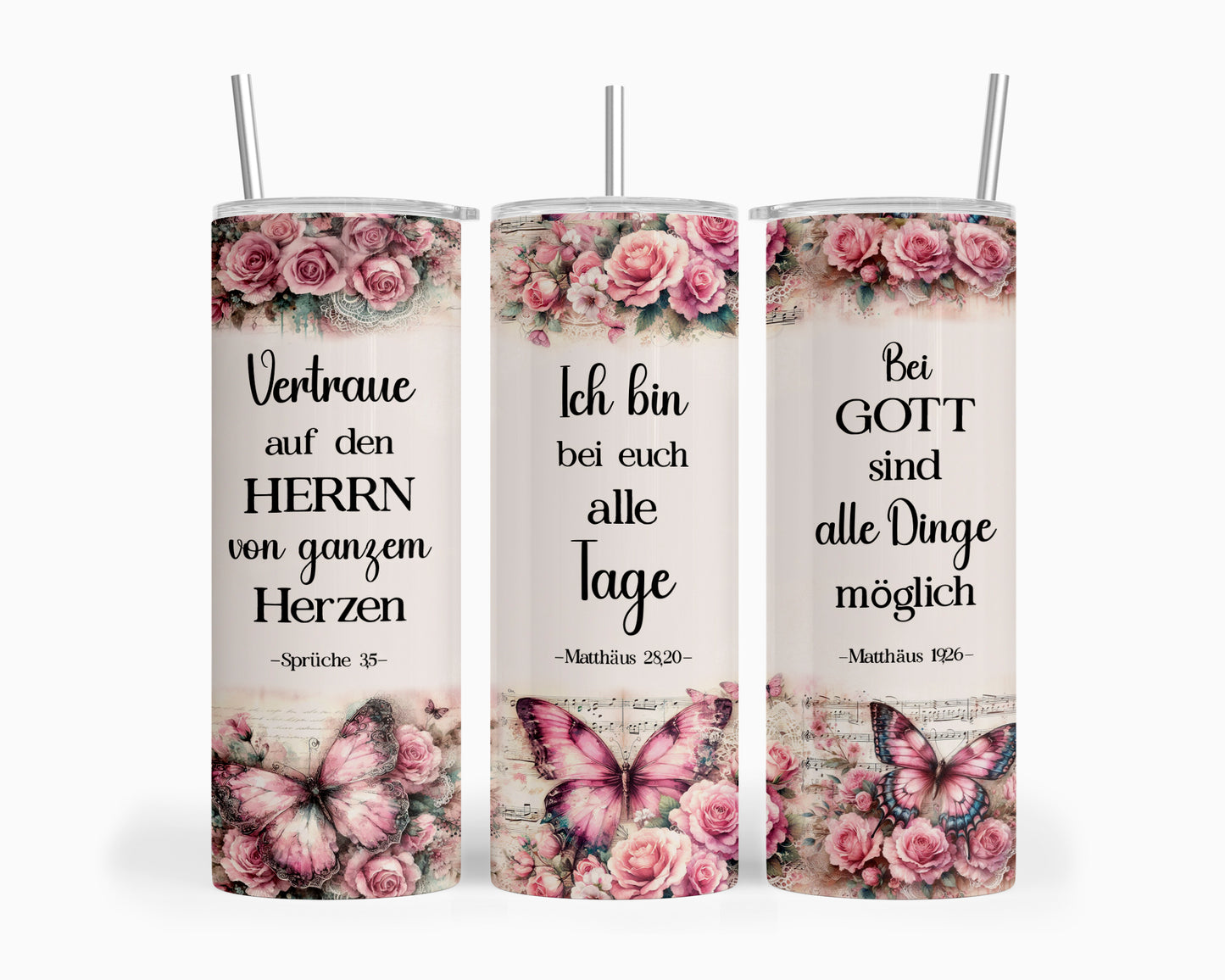 Ermutigungs Becher - 3 Verse in 1