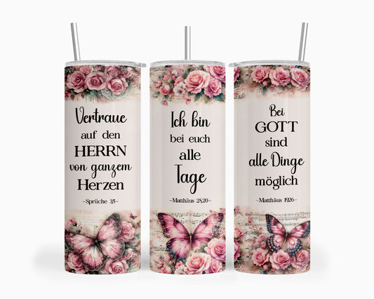 Ermutigungs Becher - 3 Verse in 1