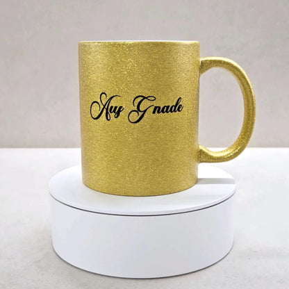 Aus Gnade - Glitzertasse