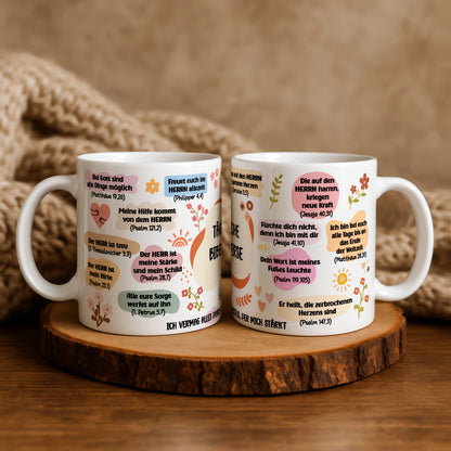 Tägliche Bibelverse Tasse