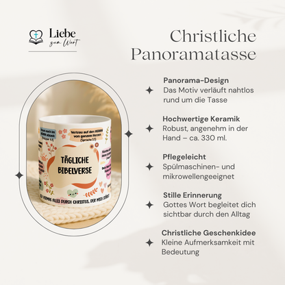 Tägliche Bibelverse Tasse