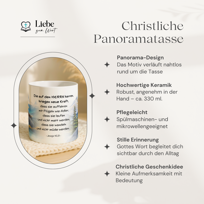 Die auf den HERRN harren, kriegen neue Kraft