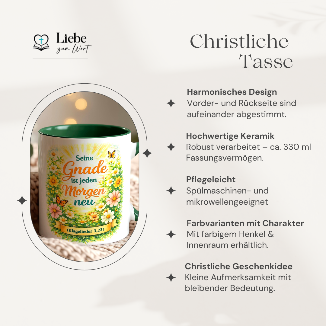 Seine Gnade ist jeden Morgen neu