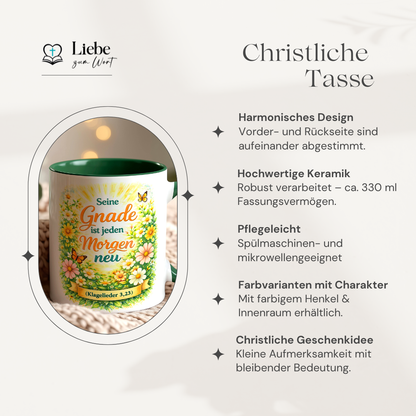 Seine Gnade ist jeden Morgen neu