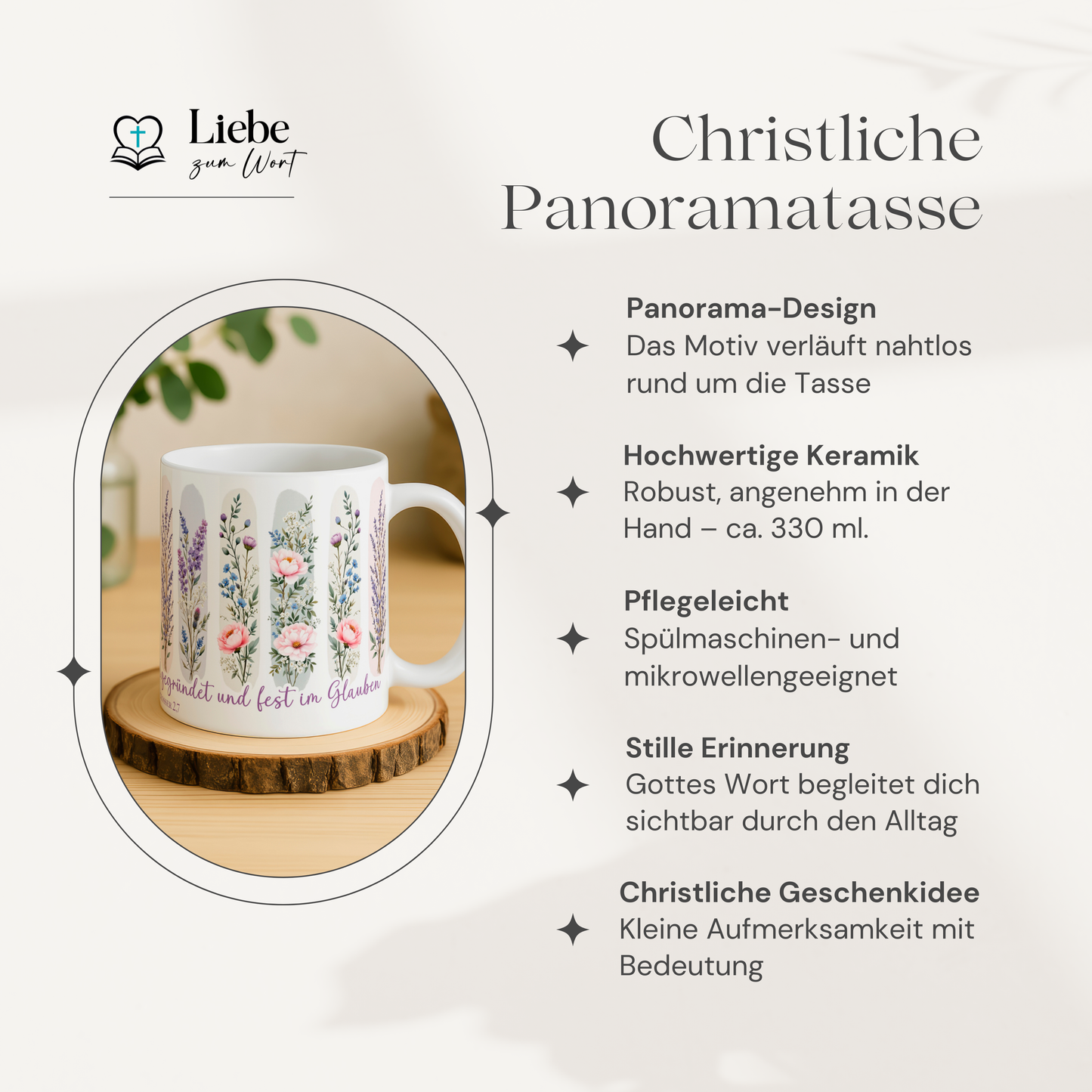 Seid in ihm verwurzelt und gegründet und fest im Glauben