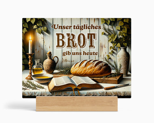 Unser tägliches Brot gib uns heute