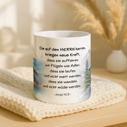 Die auf den HERRN harren, kriegen neue Kraft