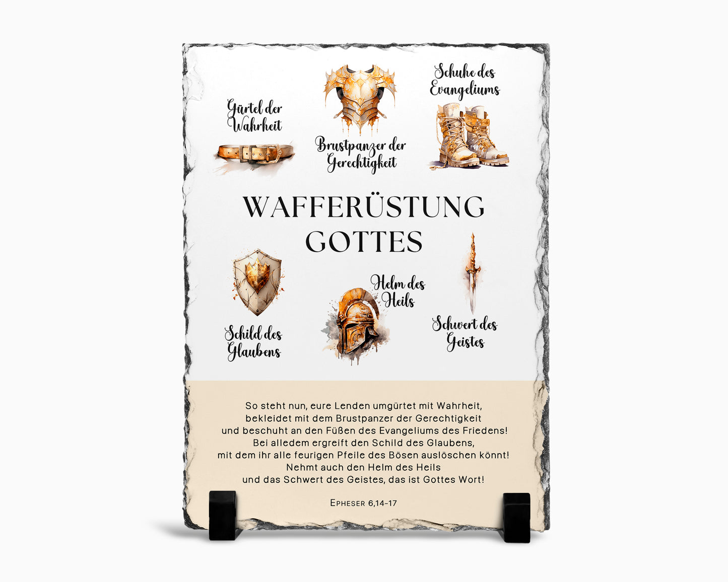 Waffenrüstung - Hochformat Groß