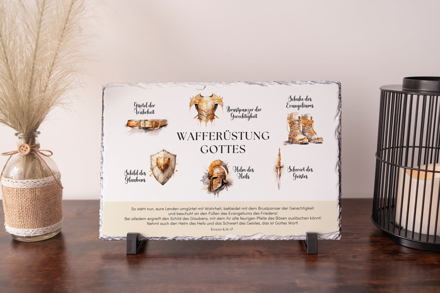 Waffenrüstung - Querformat Groß