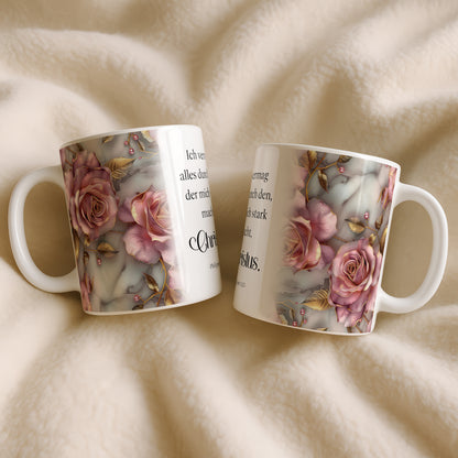 Ich vermag alles durch den, der mich stark macht, Christus